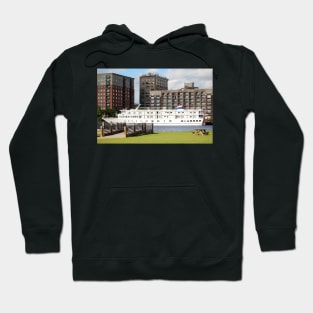 Small Cruise Ship In Wilmington Hoodie